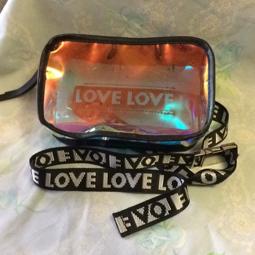 PVC hologram belt bag